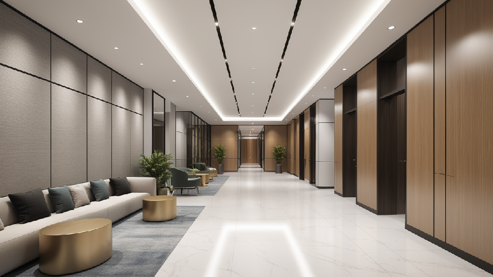 貿易公司上海奉賢區(qū)辦公室裝修工程